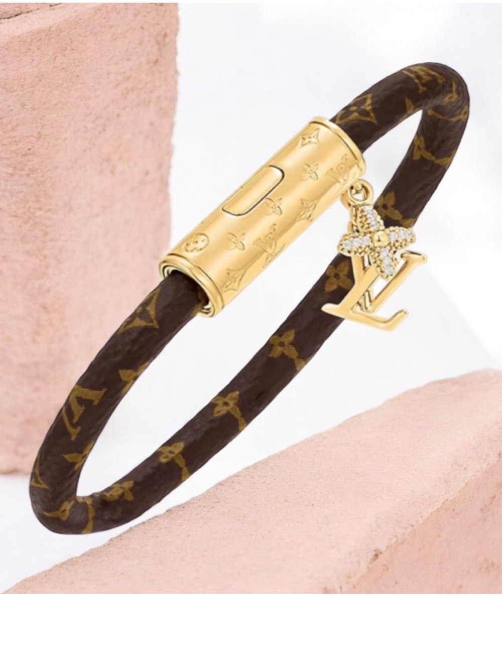 LOUIS VUITTON MONOGRAM PUSH BRACELET